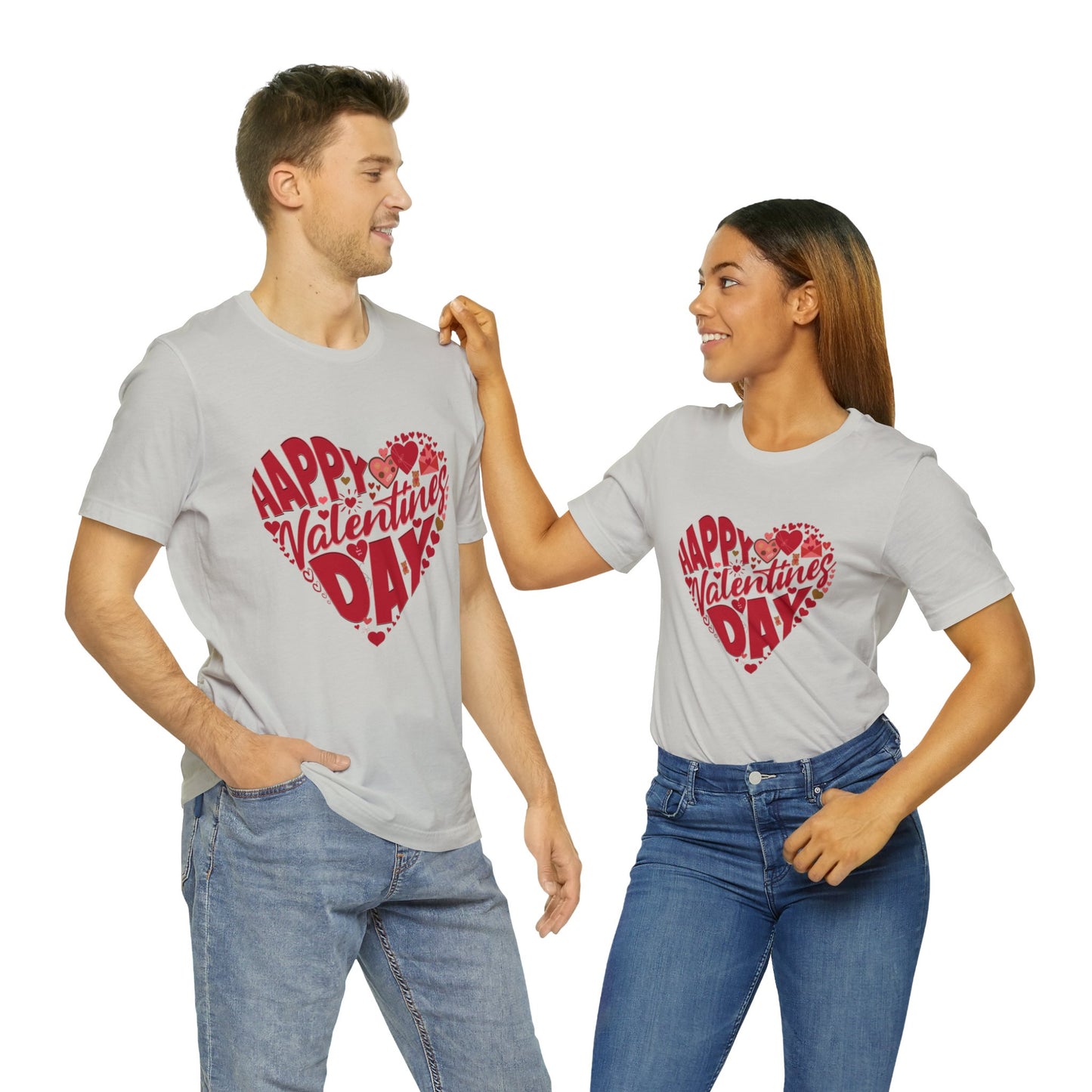 Happy Valentine's Day Shirt | Valentine's Day Tee | Short Sleeve Tee