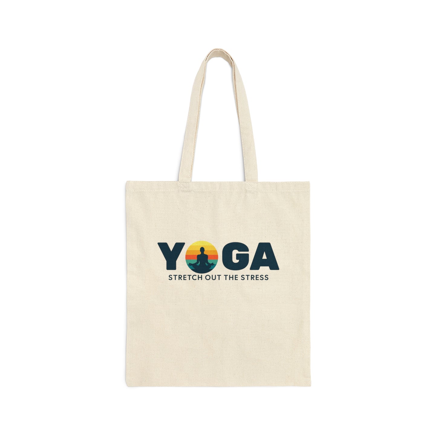 Yoga - Stress Free Tote Bag | Yoga Gift | Gift For Yoga Lover | Reusable Bag