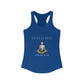 Mindfulness - breath deep, live fully - Women's Ideal Racerback Tank