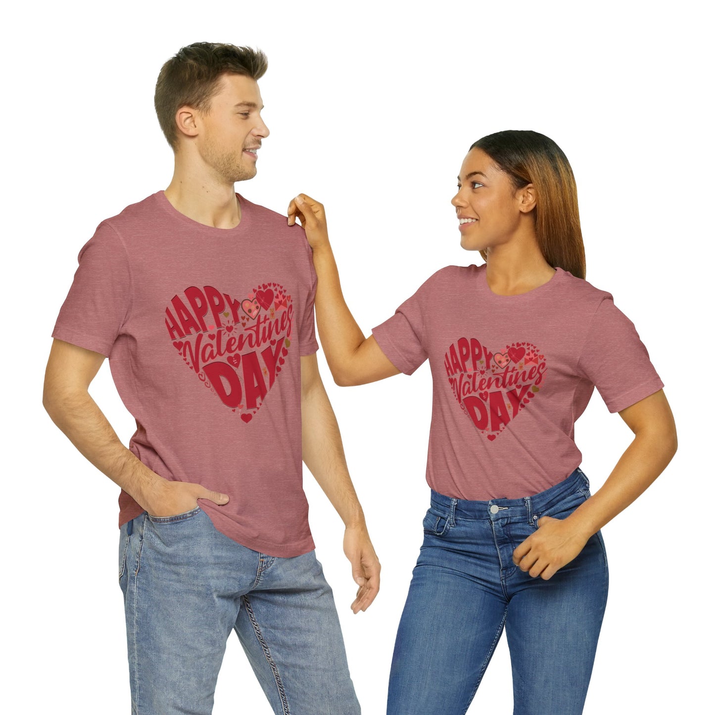 Happy Valentine's Day Shirt | Valentine's Day Tee | Short Sleeve Tee