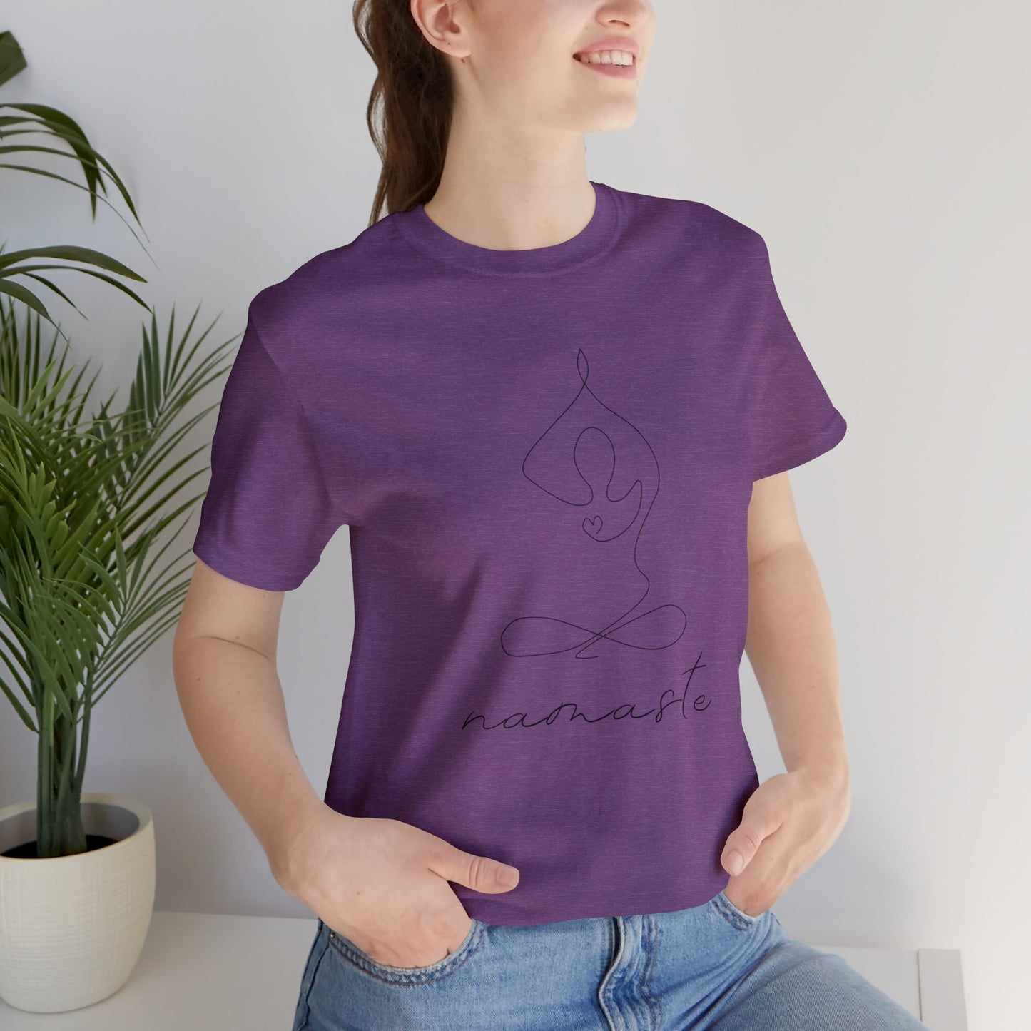 Yoga Silouette - Jersey Short Sleeve Tee