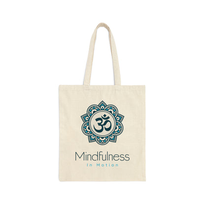 Mindfulness in Motion Tote Bag | Gift For Yoga Lover | Reusable Bag