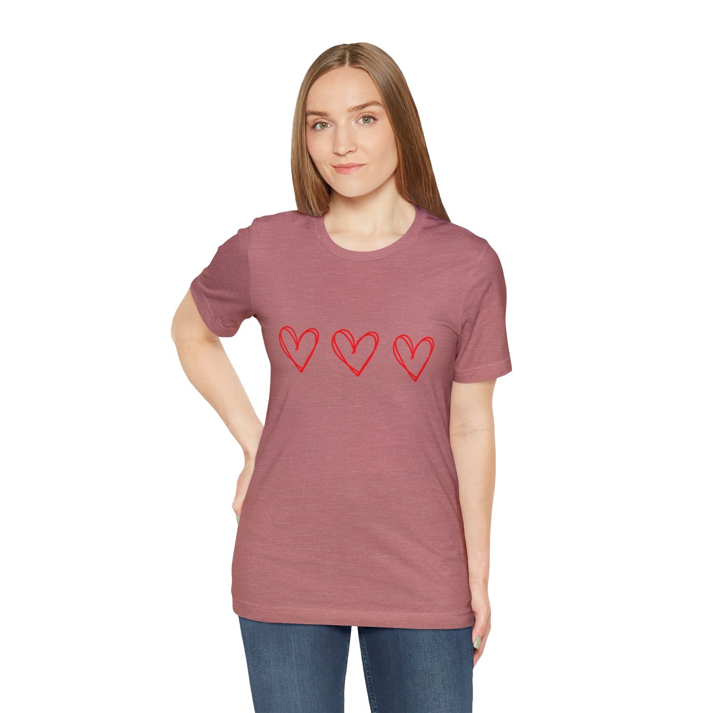 Heart Shirt - Express Your Love with Style | Valentine's Day Tee