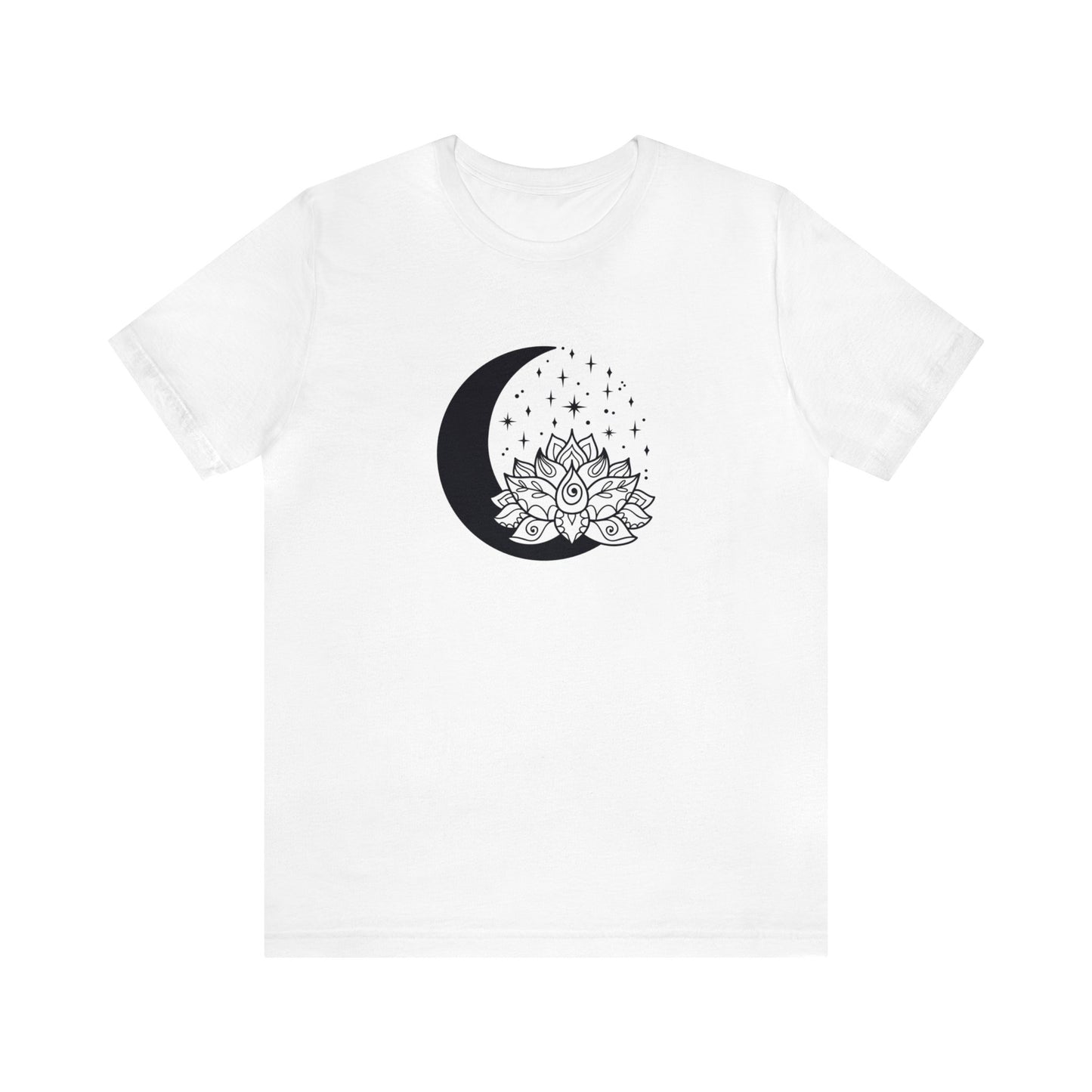 LunarLotus Starry Serenity Tee - Jersey Short Sleeve Tee