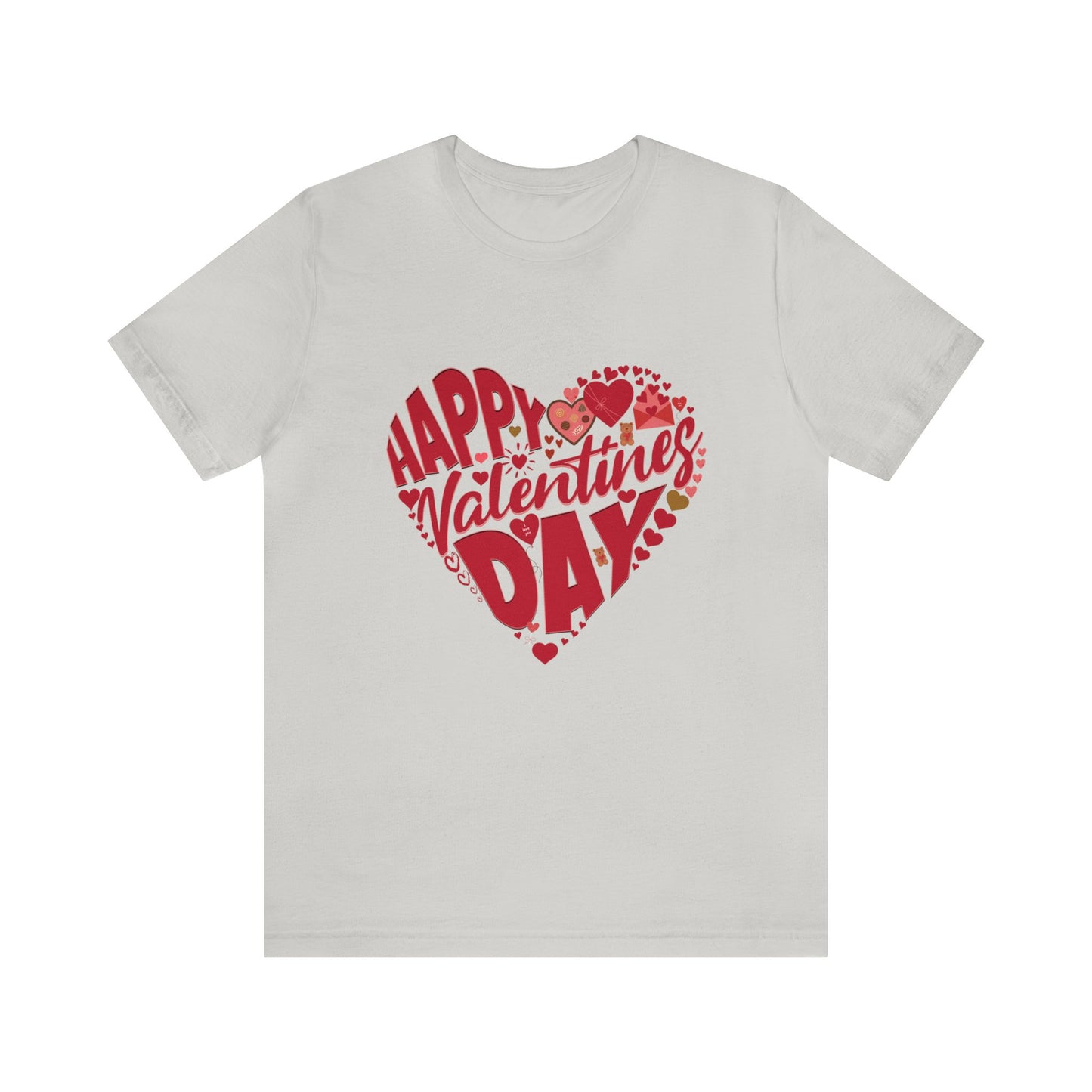 Happy Valentine's Day Shirt | Valentine's Day Tee | Short Sleeve Tee