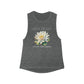 Open Heart - Prescence without judgement - Women's Flowy Scoop Muscle Tank