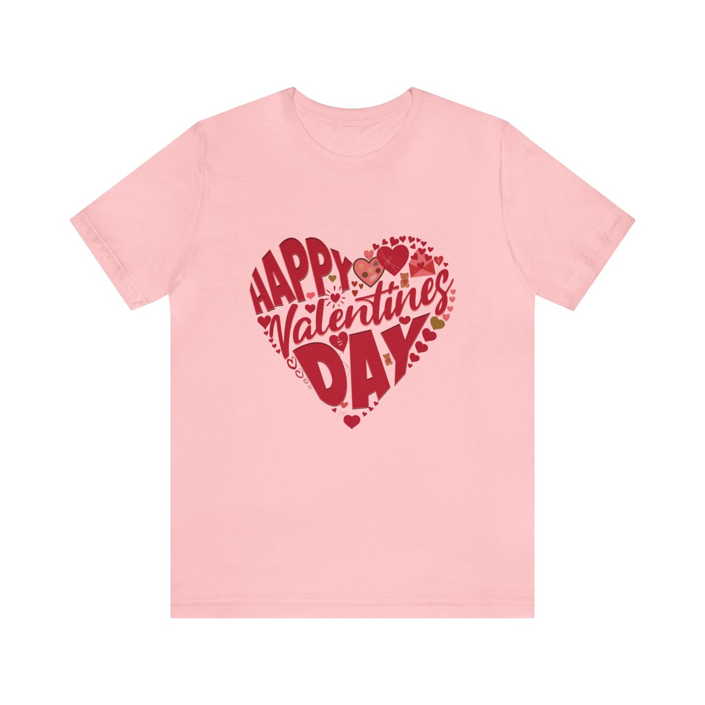 Happy Valentine's Day Shirt | Valentine's Day Tee | Short Sleeve Tee