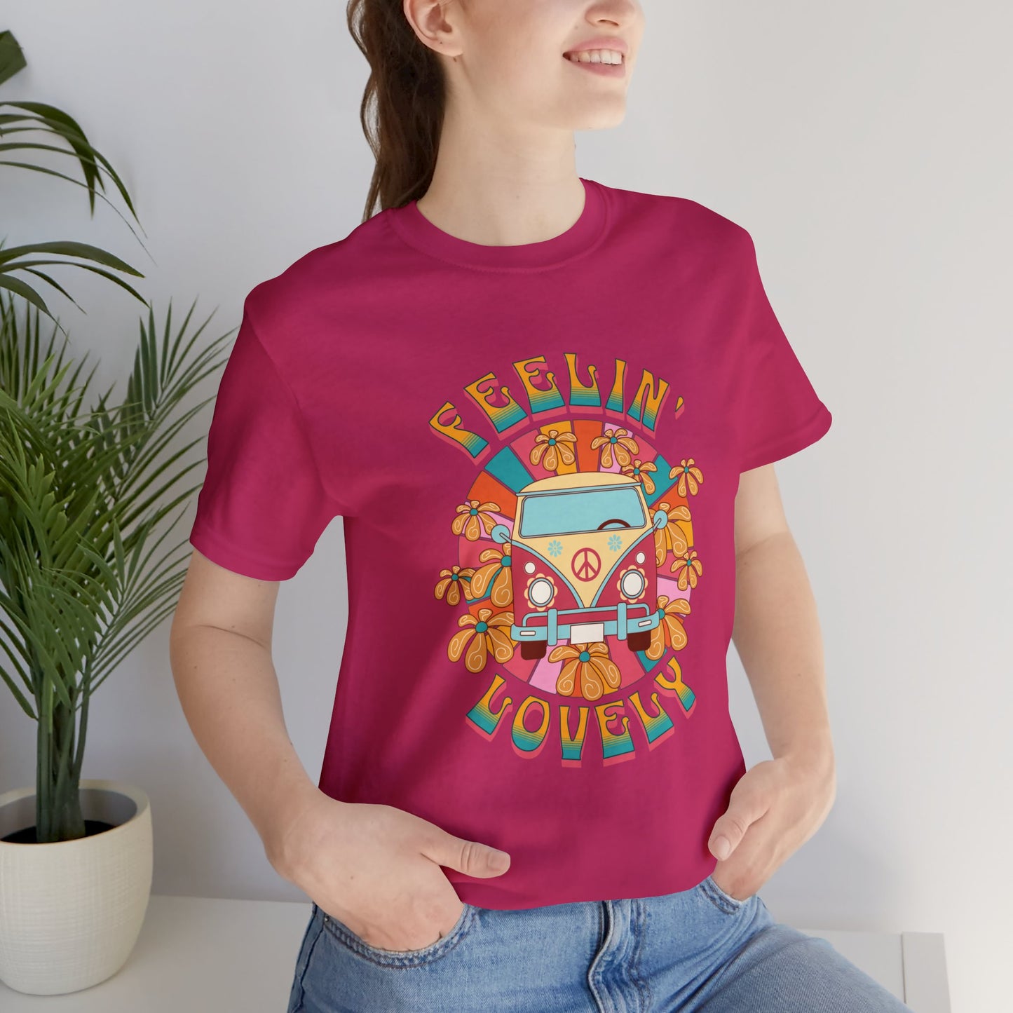 Feeling Lovely Shirt | Valentine's Day Tee | Short Sleeve Tee