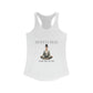 Mindfulness - breath deep, live fully - Women's Ideal Racerback Tank