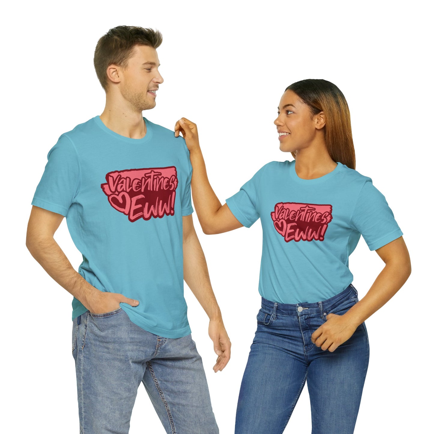 Anti-Valentine's Eww Shirt | Valentine's Day Tee | Short Sleeve Tee