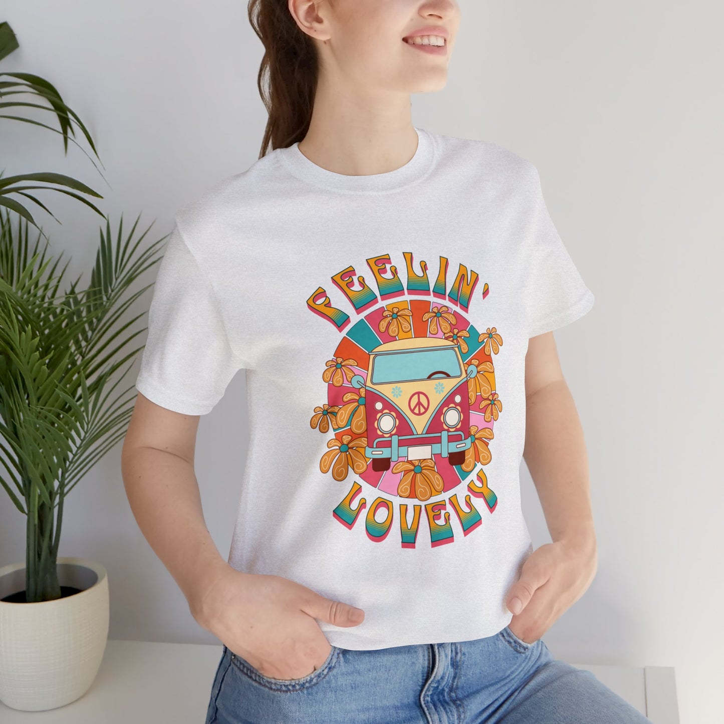 Feeling Lovely Shirt | Valentine's Day Tee | Short Sleeve Tee