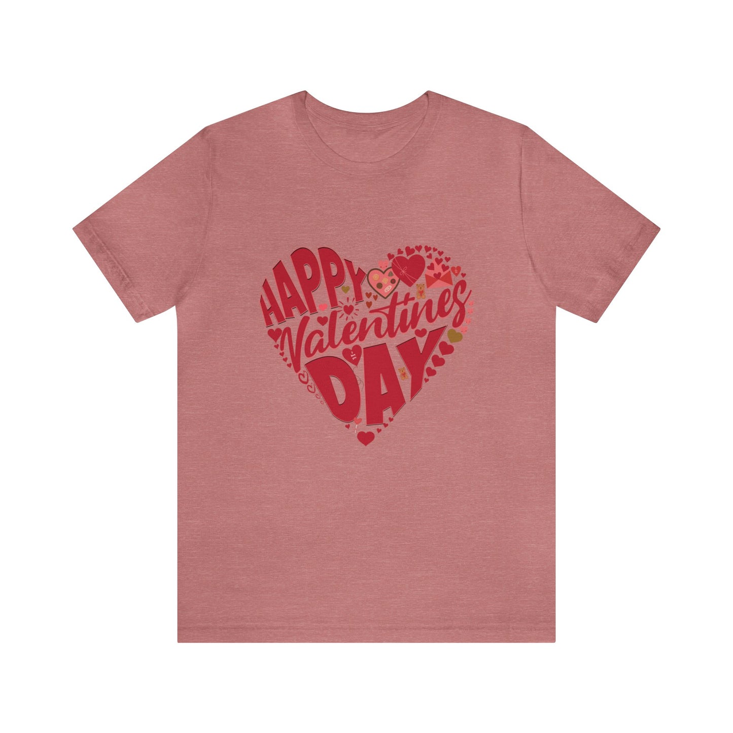 Happy Valentine's Day Shirt | Valentine's Day Tee | Short Sleeve Tee