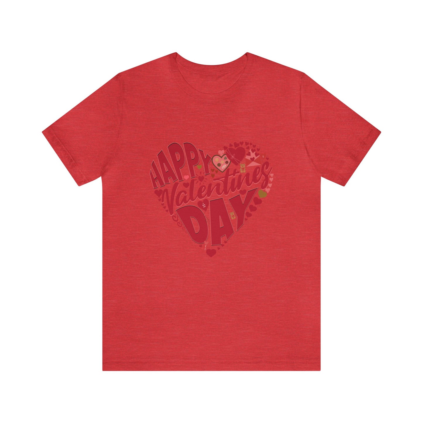 Happy Valentine's Day Shirt | Valentine's Day Tee | Short Sleeve Tee