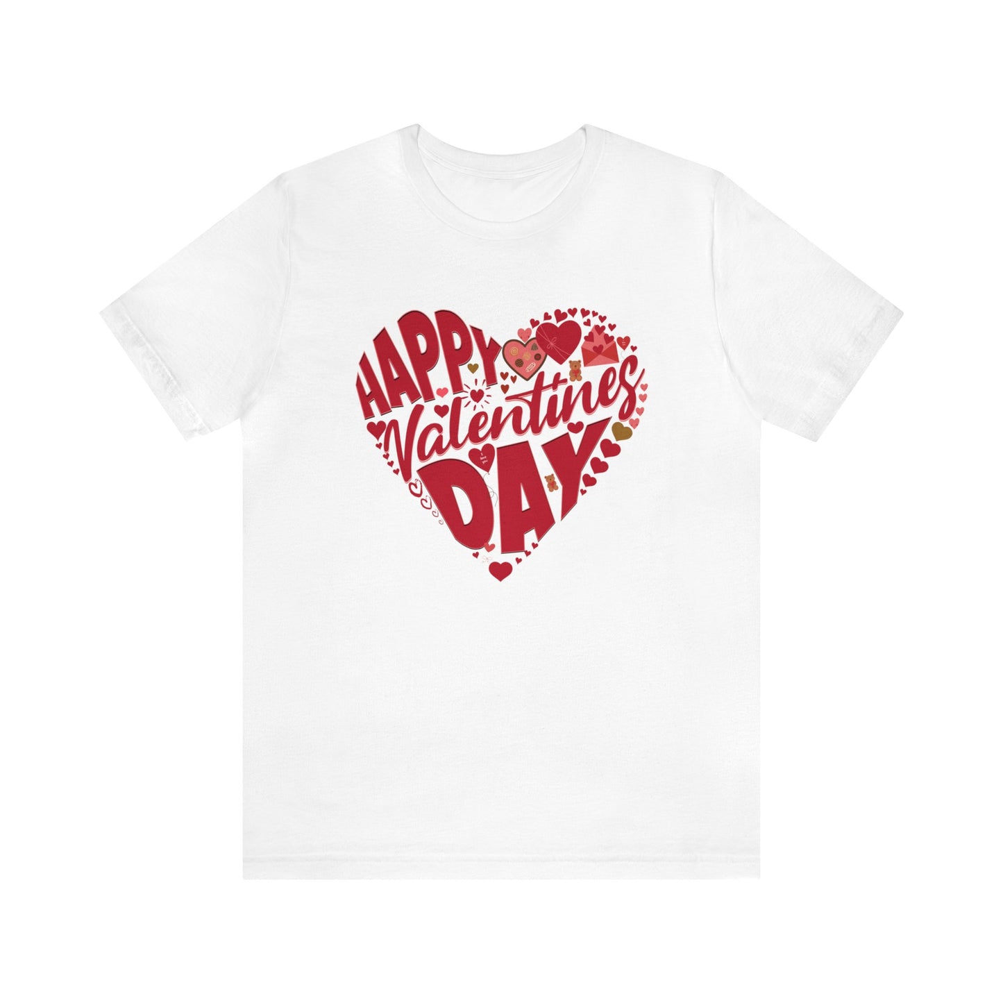 Happy Valentine's Day Shirt | Valentine's Day Tee | Short Sleeve Tee