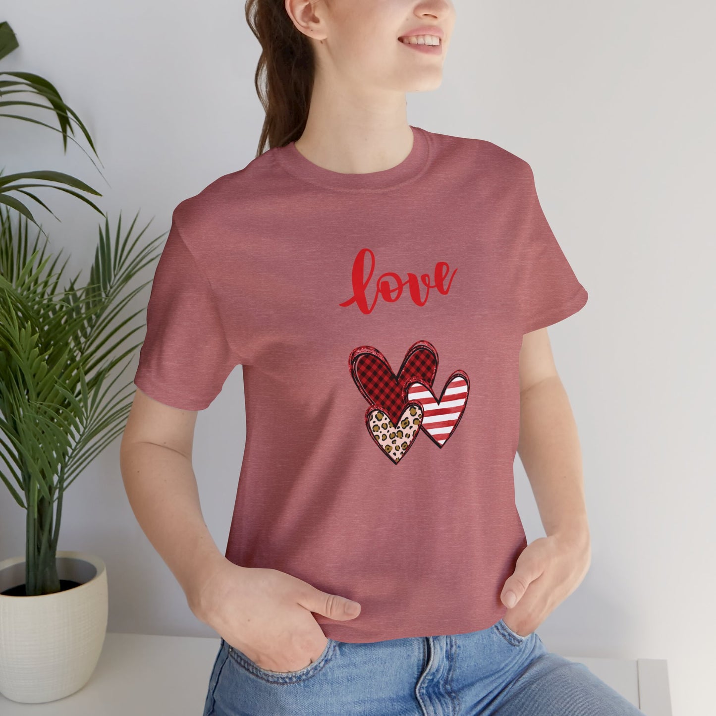 Love & Heart Shirt - Express Your Love with Style | Valentine's Day Tee