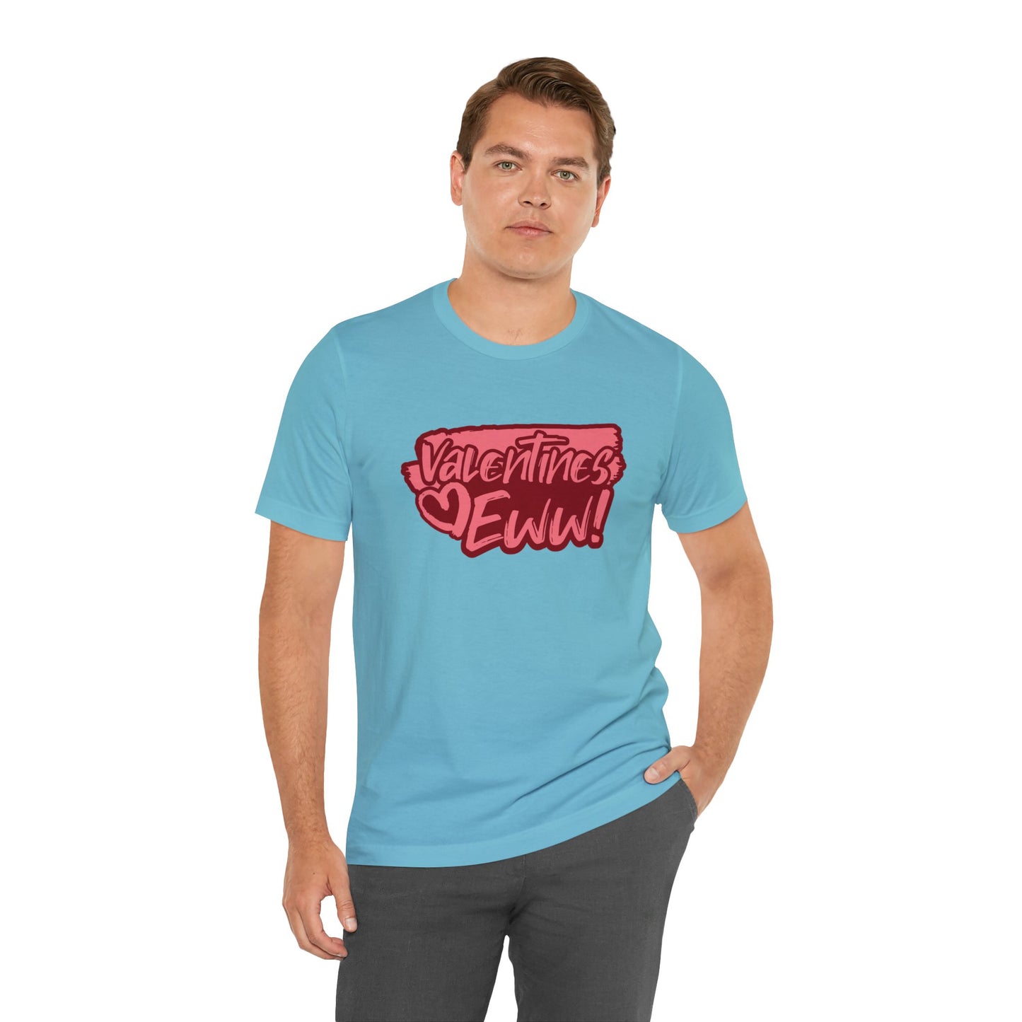 Anti-Valentine's Eww Shirt | Valentine's Day Tee | Short Sleeve Tee