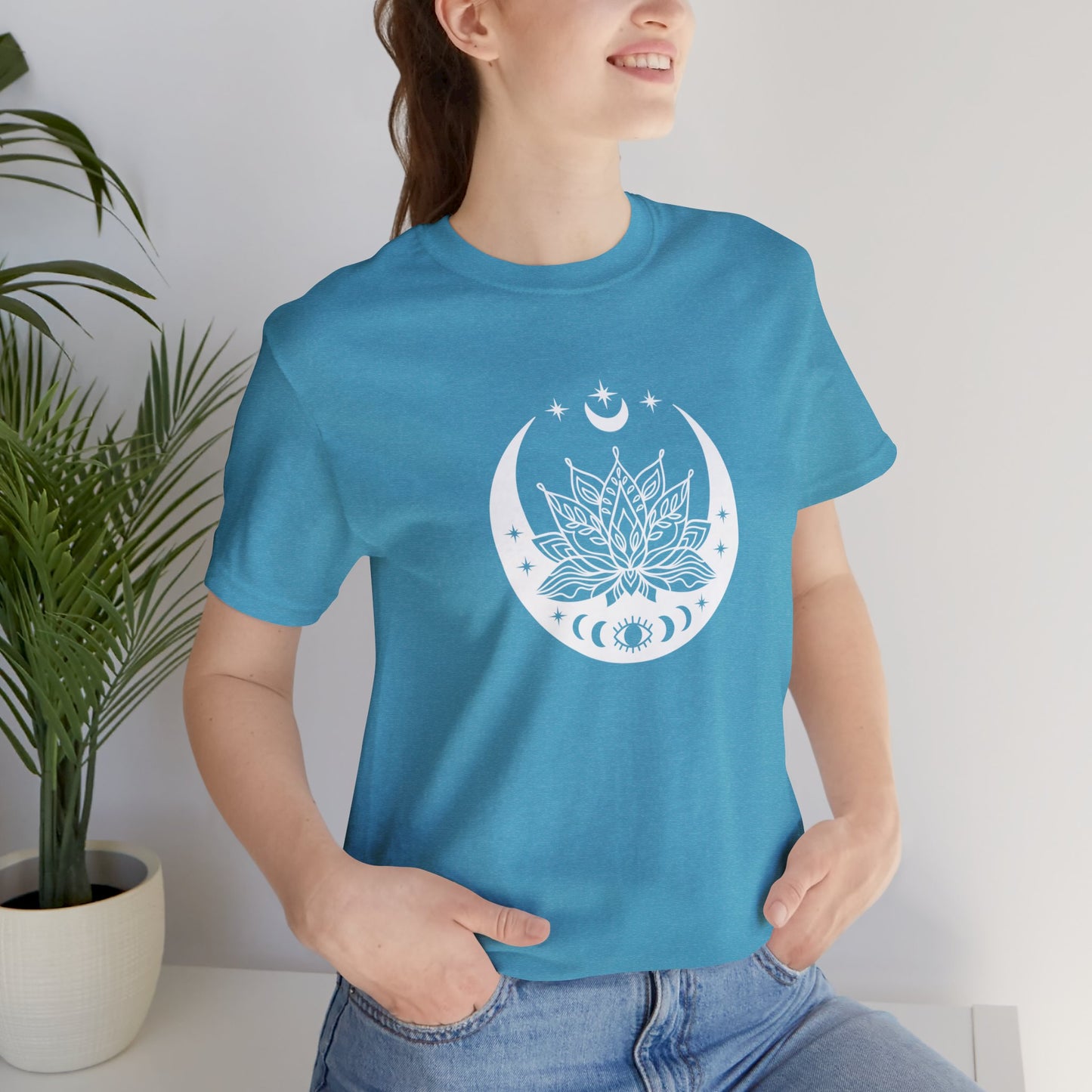 Celestial Bloom Tee - Jersey Short Sleeve Tee