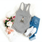 Mindfulness - breath deep, live fully - Women's Ideal Racerback Tank