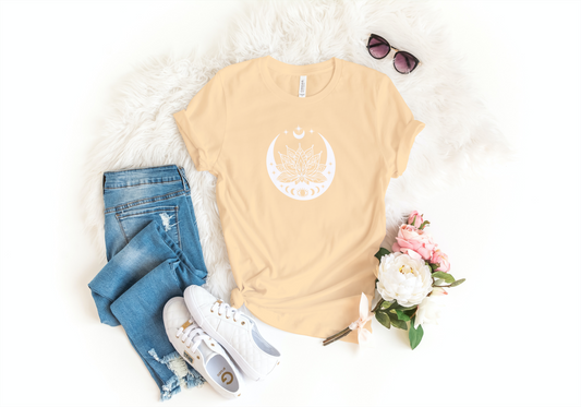 Celestial Bloom Tee - Jersey Short Sleeve Tee