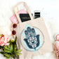 Hamsa hand - Nothing is Permanent Tote Bag | Yoga Gift | Gift For Yoga Lover | Reusable Bag