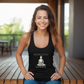 Mindfulness - Buddha breath deep, live fully - Women's Ideal Racerback Tank